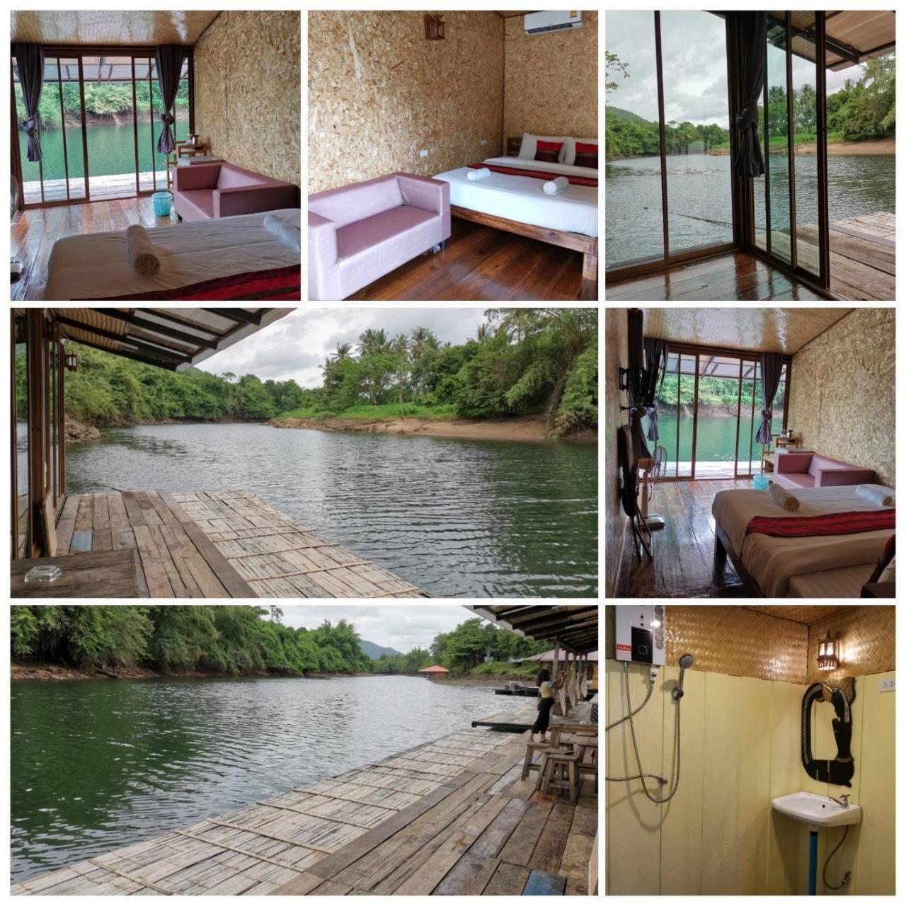 Kodaun River Kwai Resort Kanchanaburi City Rum bild
